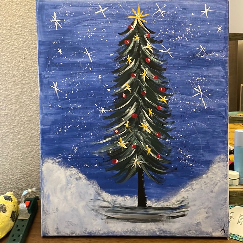 Painting Christmas